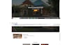 create a simple responsive website using HTML CSS